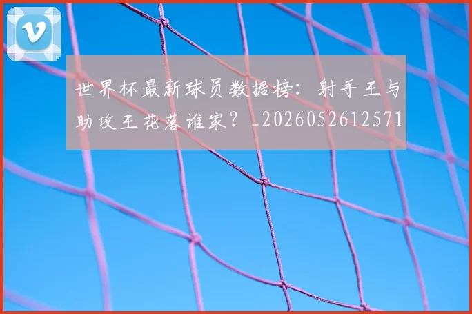 世界杯最新球员数据榜：射手王与助攻王花落谁家？_20260526125718